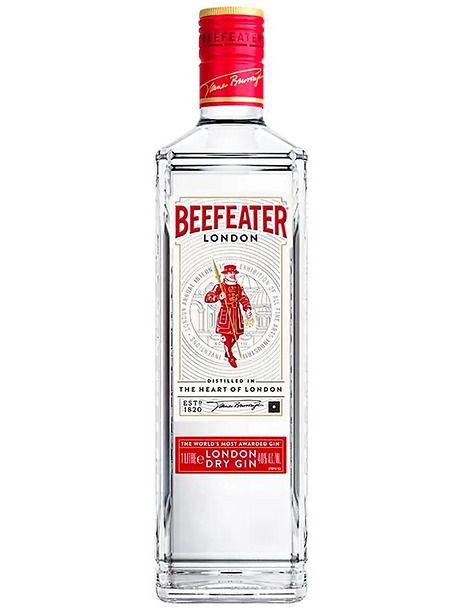 BEEFEATER RED London dry gin lt 1