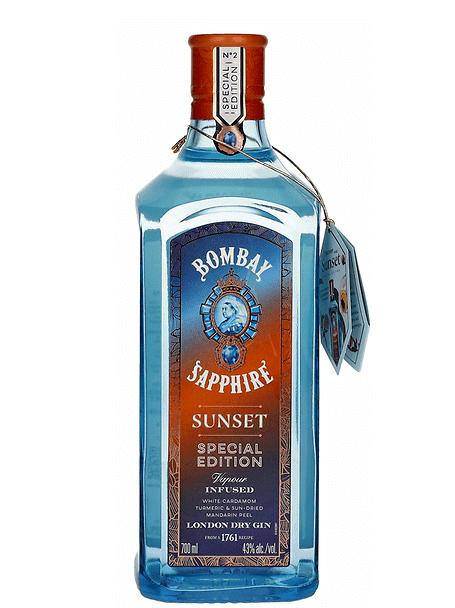 BOMBAY SAPPHIRE SUNSET SPECIAL EDITION Bottiglia da cl 70