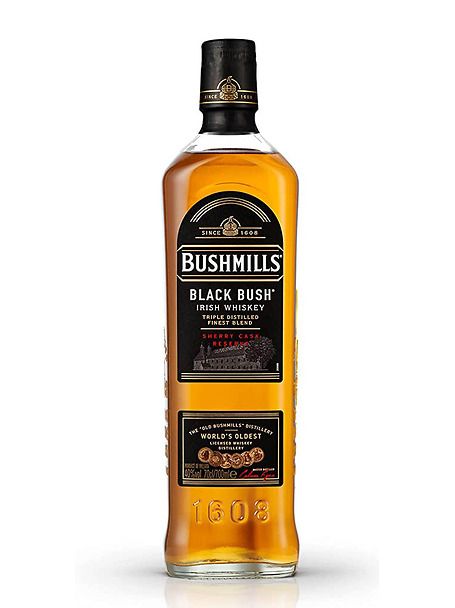 BUSHMILLS BLACK BUSH Bottiglia da cl 70