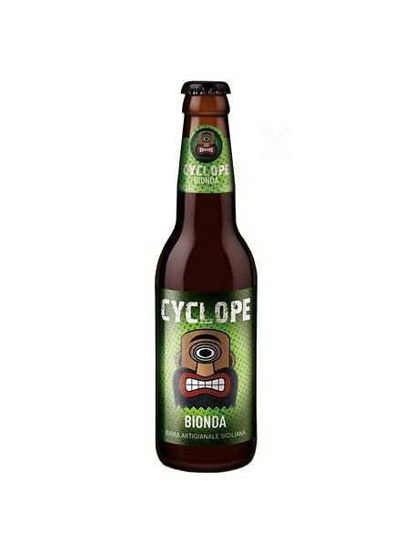 CYCLOPE BIONDA Birra American Pale Ale bottiglia cl 33