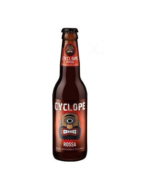 CYCLOPE ROSSA Birra Belgian Dubbel bottiglia cl 33