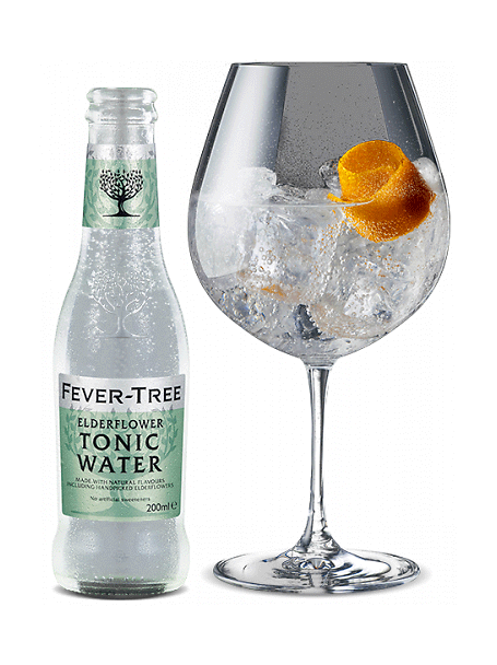 ELDERFLOWER TONIC WATER Bottiglietta da 200 ml