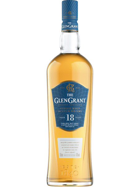 THE GLEN GRANT 18 YEAR Single malt scotch whisky. Bottiglia da cl 70