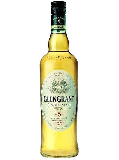 THE GLEN GRANT 5 YEAR Single malt scotch whisky. Bottiglia da lt 1