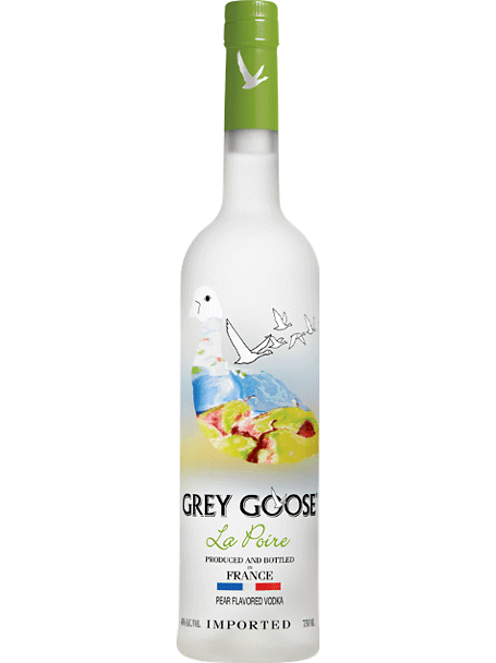 GREY GOOSE - LA POIRE Vodka aromatizzata alla pera prodotta e imbottigliata in Francia cl 70