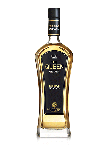 GRAPPA DI MOSCATO THE QUEEN Bottiglia da cl 70