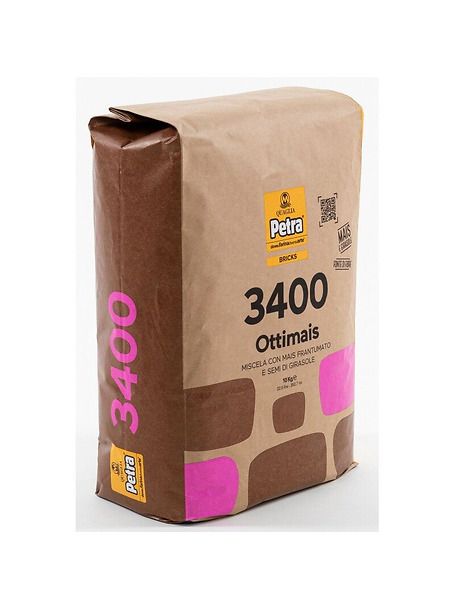 PETRA BRICK 3400 - OTTIMAIS Miscela di farine e semi kg 2,5