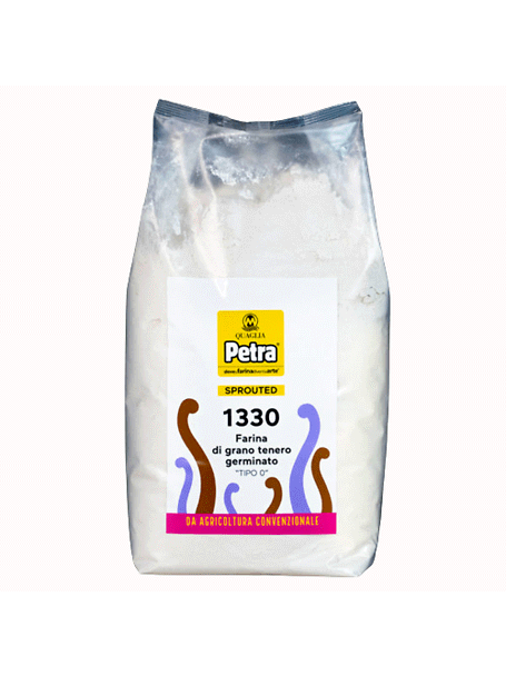 PETRA BRICK 1330 - GERMINATO Farina di grano tenero germinato tipo &amp;quot;0&amp;quot; kg 5