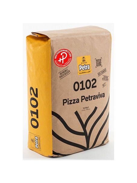 PETRA 0102 HP - PIZZA PETRAVIVA Farina di grano tenero tipo 1 kg 12,5