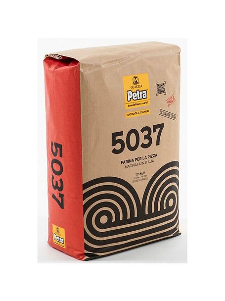 PETRA 5037 - UNICA Farina di grano tenero tipo &amp;quot;0&amp;quot; per impasti pizza lievitazioni lunghe kg 12,5