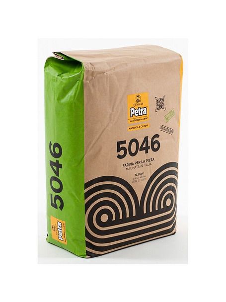 PETRA 5046 - ALLEGRA Farina di grano tenero tipo &amp;quot;0&amp;quot; per impasti pizza lievitazioni brevi kg 12,5