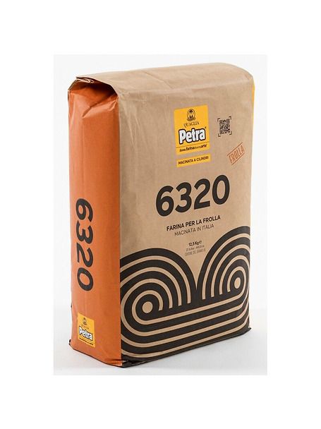 PETRA 6320 - FROLLA Farina di grano tenero tipo &amp;quot;00&amp;quot; per impasto frolla kg 12,5