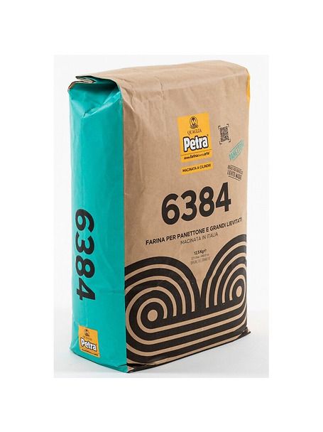 PETRA 6384 - PANETTONE Farina di grano tenero tipo &amp;quot;00&amp;quot; per impasti panettone e grandi lievitati kg 12,5