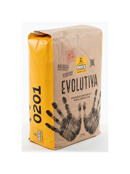 PETRA 0201 - EVOLUTIVA Farina di grano tenero siciliano 100% tipo 1 kg 12,5