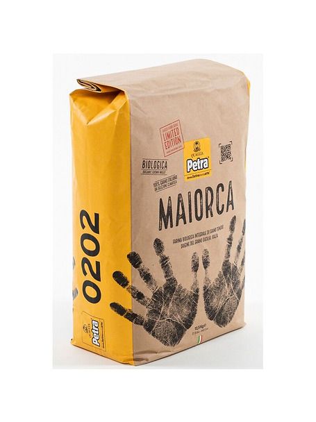 PETRA 0202 - MAIORCA Farina di grano tenero biologico 100% italiano tipo &amp;quot;integrale&amp;quot; kg 12,5